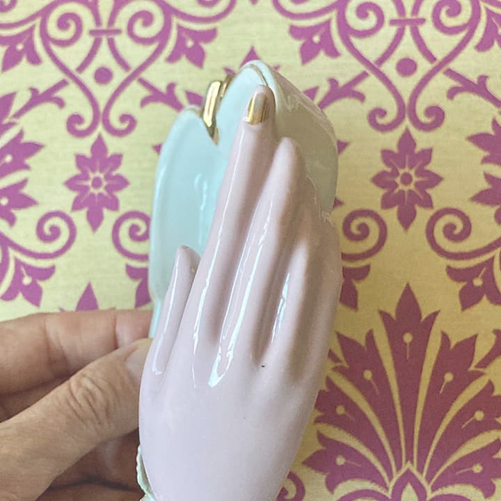ポーセリン　ハンドトレイ