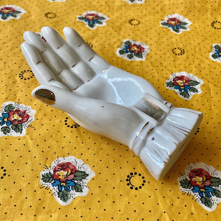 ポーセリン　ハンドトレイ