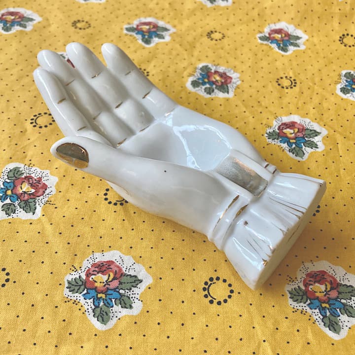 ポーセリン　ハンドトレイ