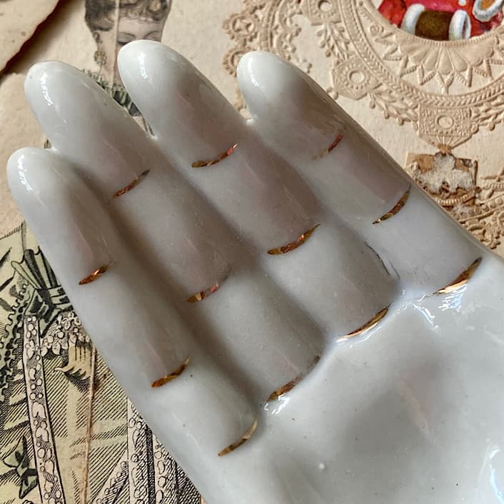 ポーセリン　ハンドトレイ