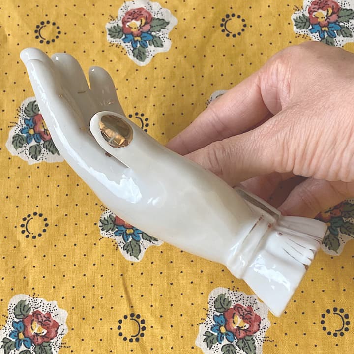 ポーセリン　ハンドトレイ