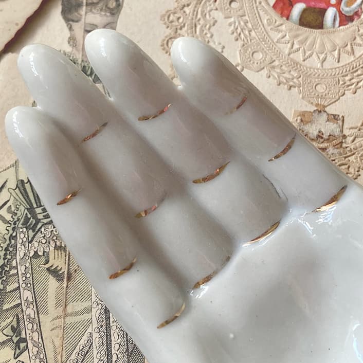 ポーセリン　ハンドトレイ