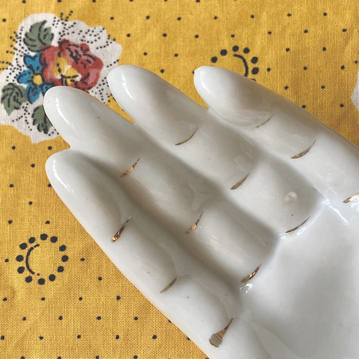 ポーセリン　ハンドトレイ