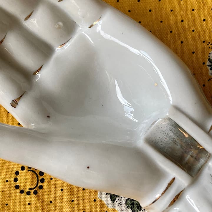 ポーセリン　ハンドトレイ