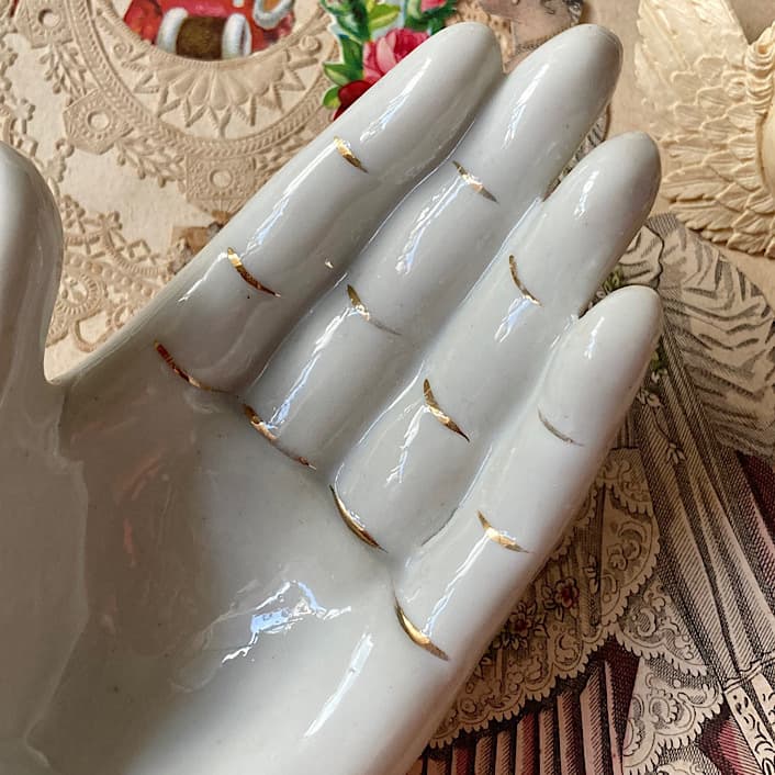 ポーセリン　ハンドトレイ