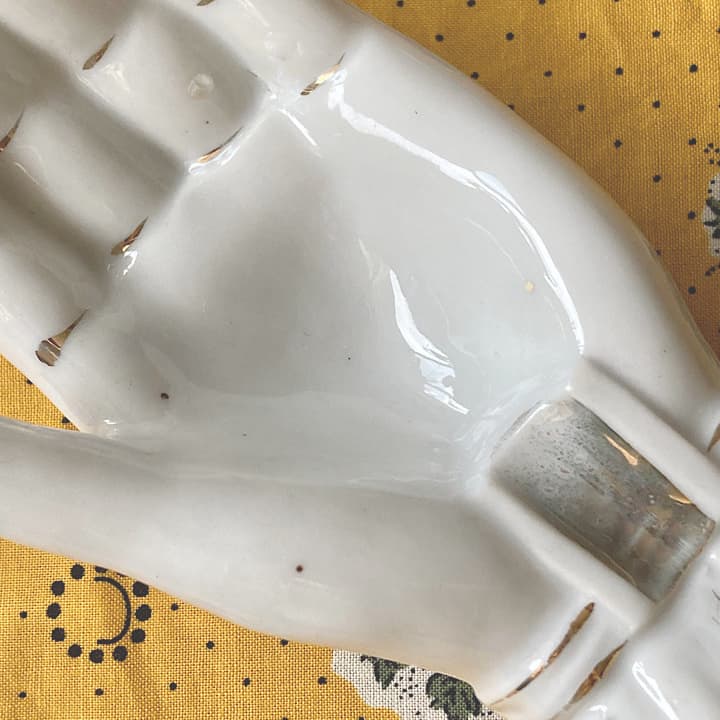 ポーセリン　ハンドトレイ