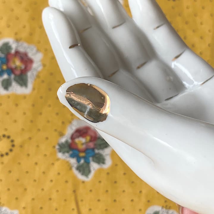 ポーセリン　ハンドトレイ