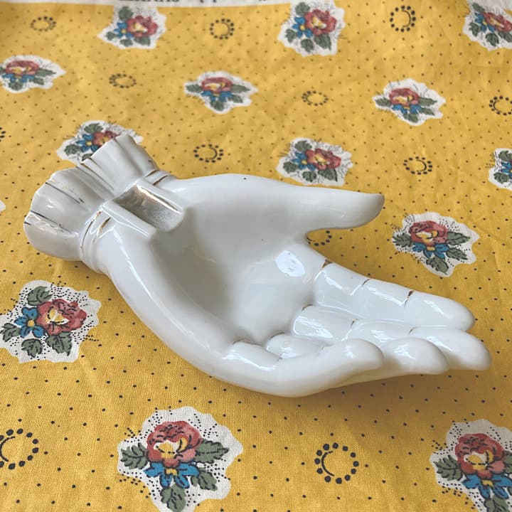 ポーセリン　ハンドトレイ