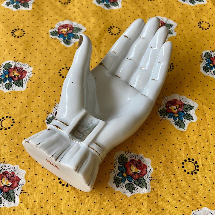 ポーセリン　ハンドトレイ