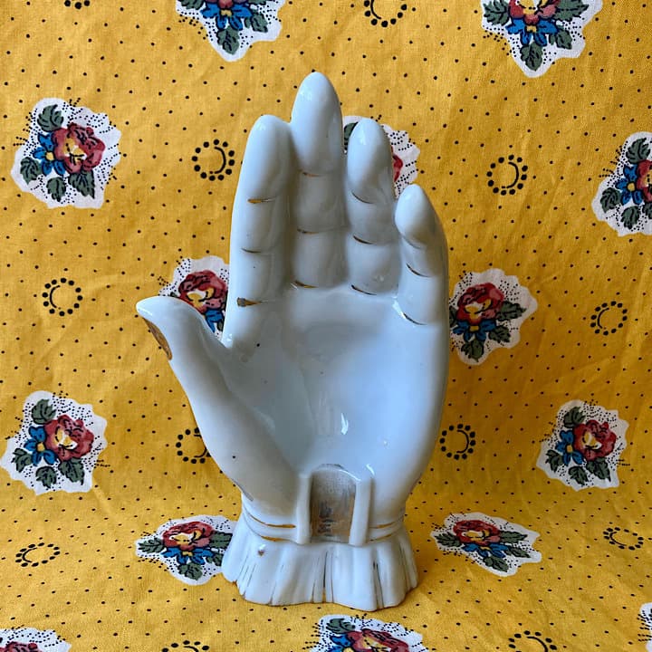 ポーセリン　ハンドトレイ