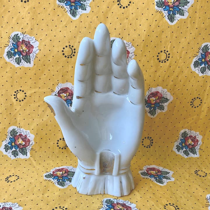 ポーセリン　ハンドトレイ