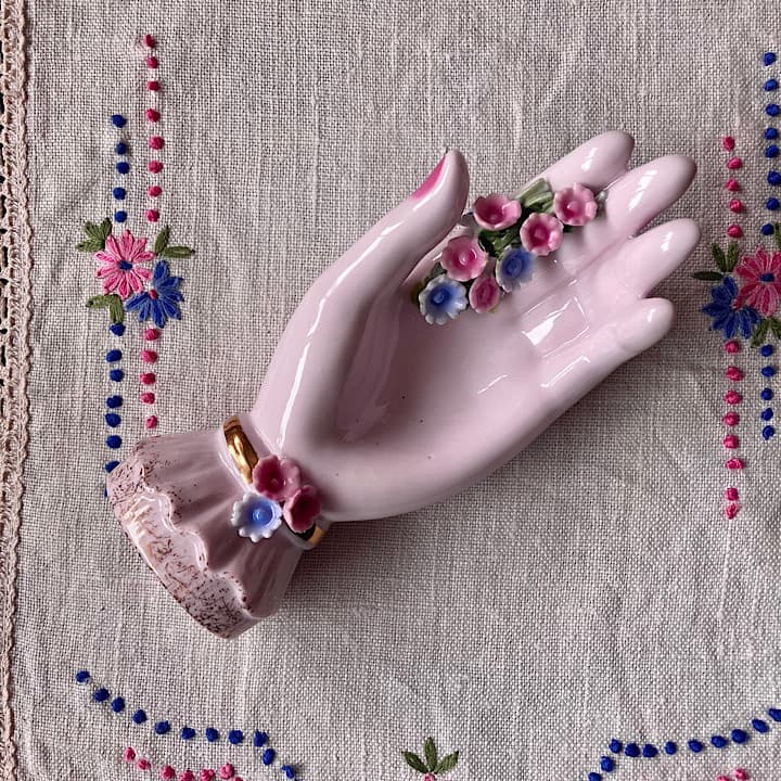 ポーセリン　ハンドトレイ