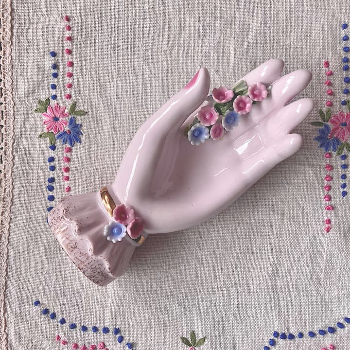 ポーセリン　ハンドトレイ
