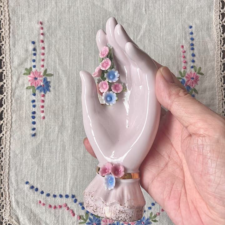 ポーセリン　ハンドトレイ