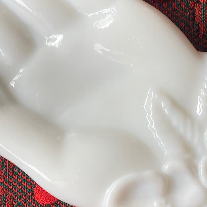 Avon ミルクガラス　ハンドトレイ