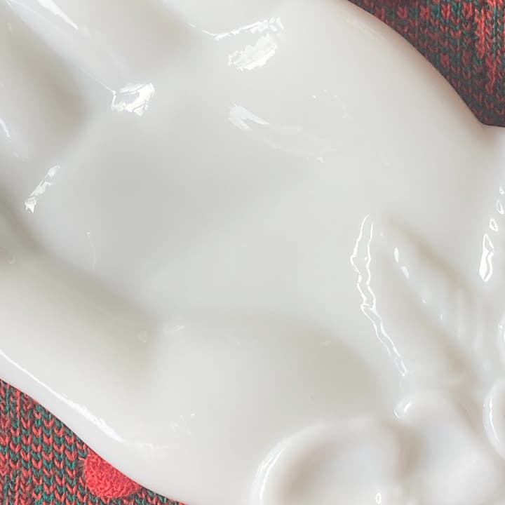 Avon ミルクガラス　ハンドトレイ