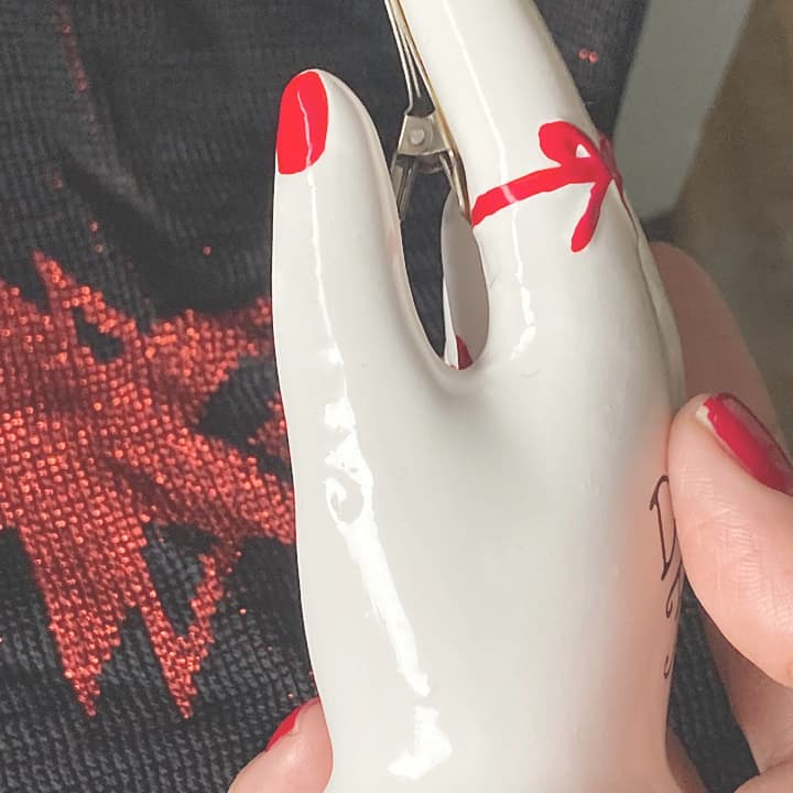 ポーセリン　ハンドトレイ