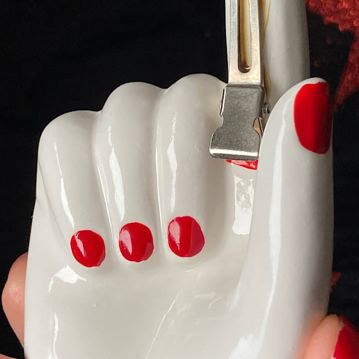 ポーセリン　ハンドトレイ