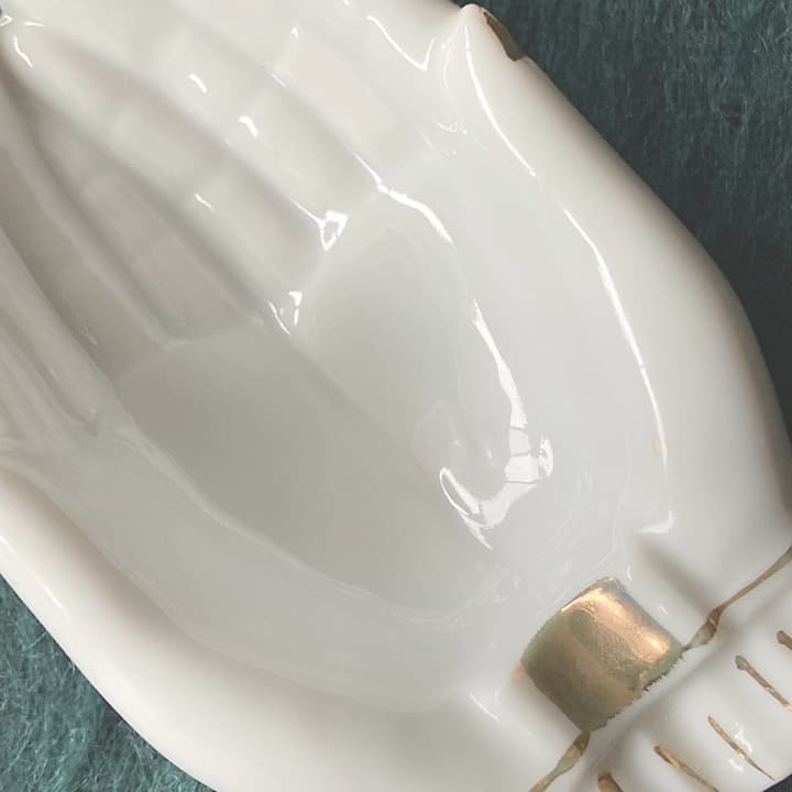 ポーセリン　ハンドトレイ