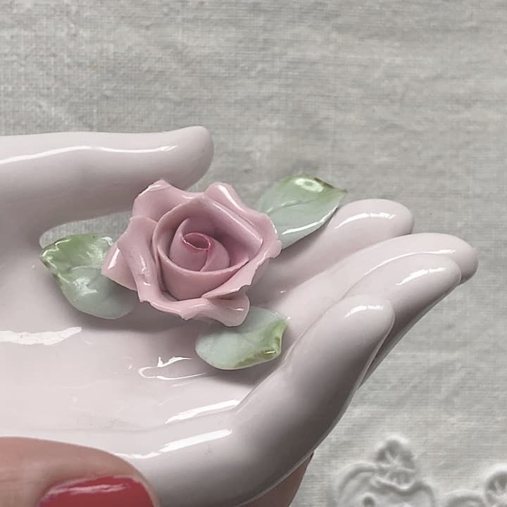 ポーセリン　ハンドトレイ