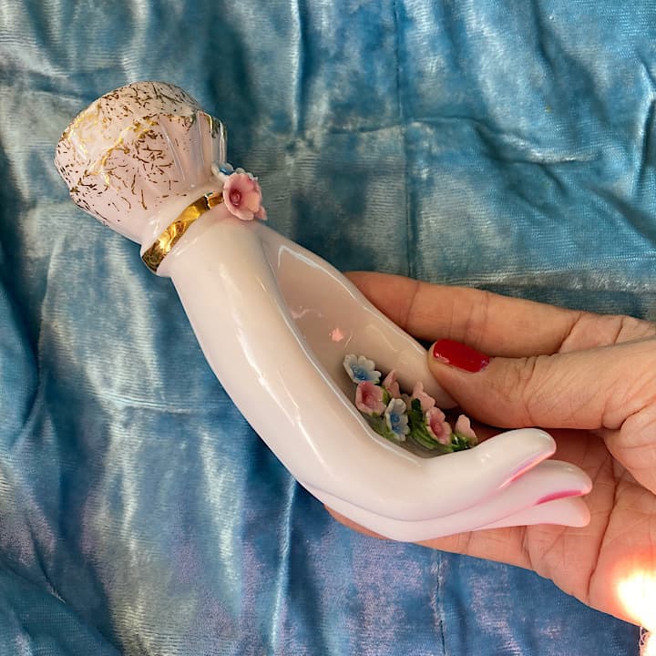 ポーセリン　ハンドトレイ
