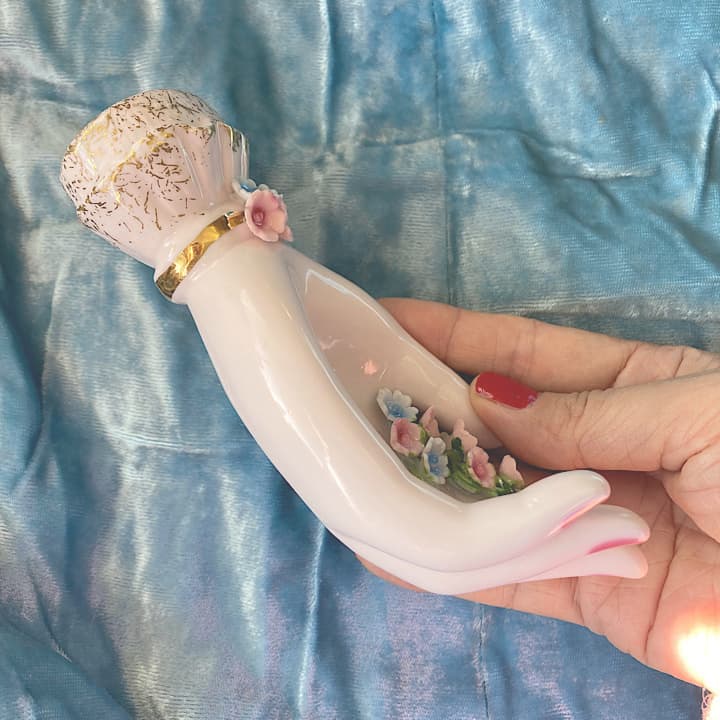 ポーセリン　ハンドトレイ