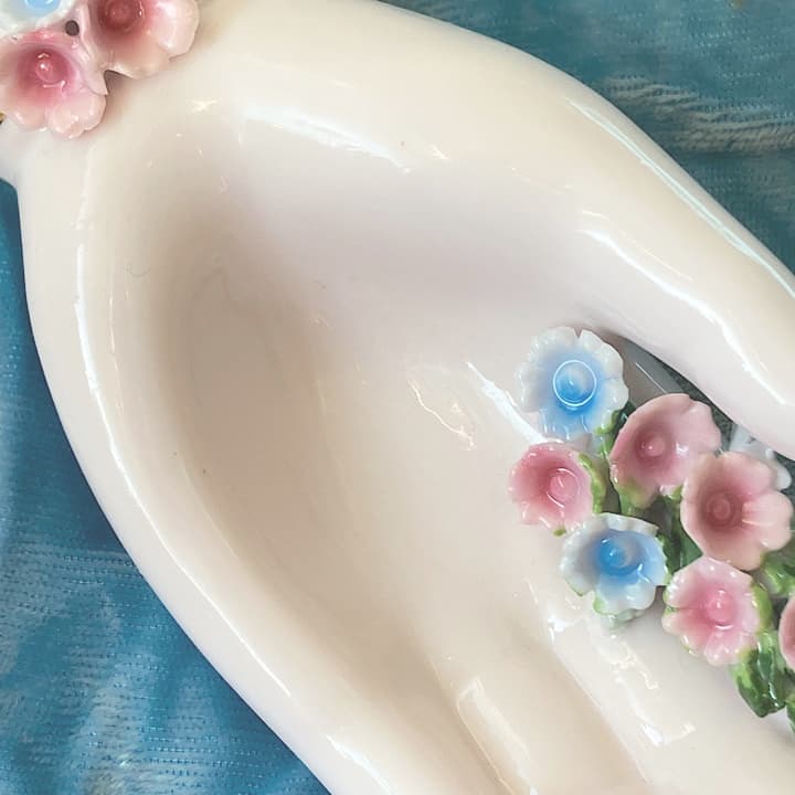 ポーセリン　ハンドトレイ
