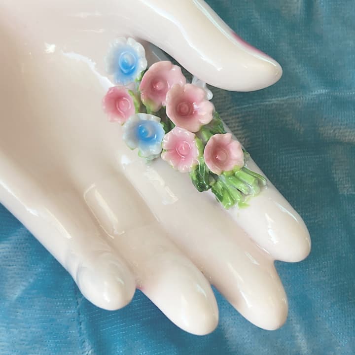 ポーセリン　ハンドトレイ