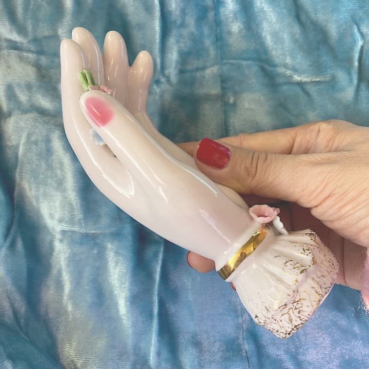 ポーセリン　ハンドトレイ