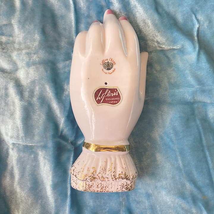 ポーセリン　ハンドトレイ