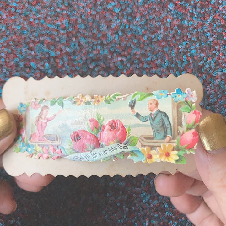 ヴィクトリアンコーリングカード