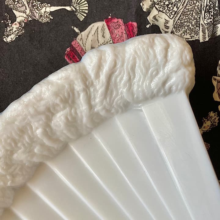 westmoreland ミルクガラス　ハンドトレイ