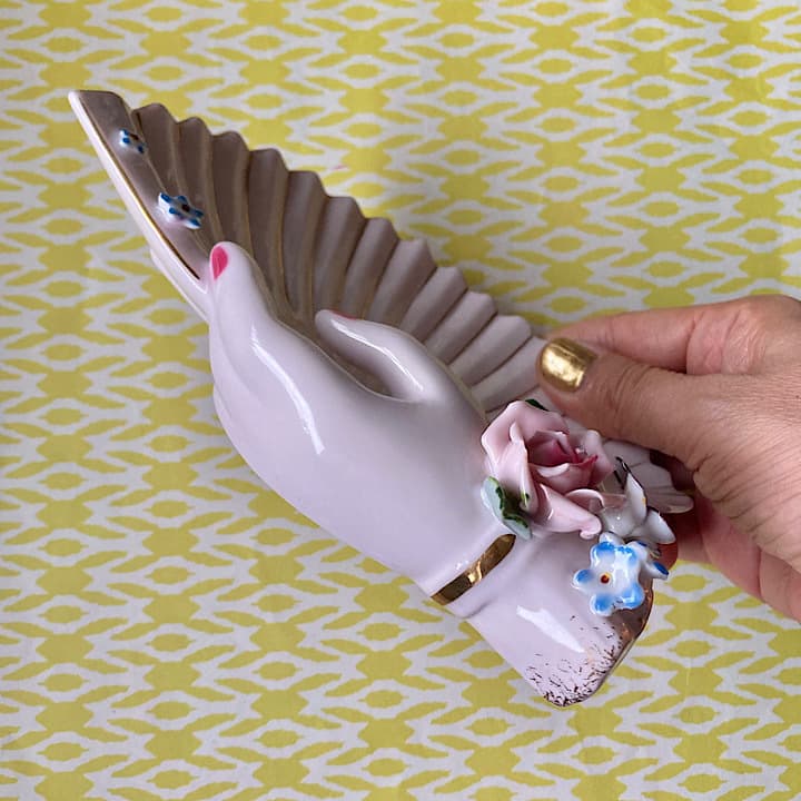 ポーセリン　ハンドトレイ