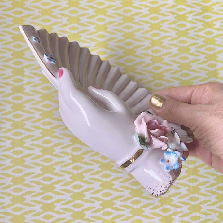 ポーセリン　ハンドトレイ