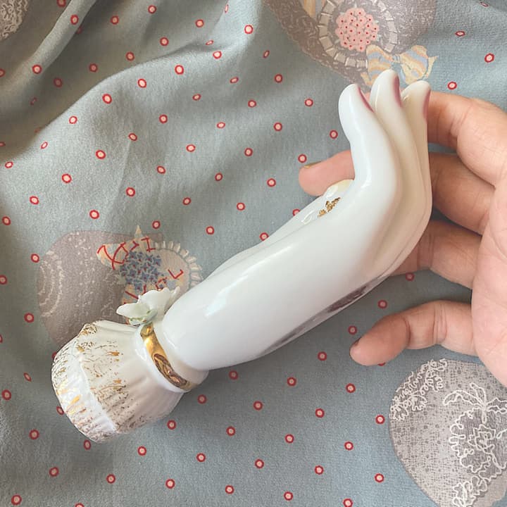 ポーセリン　ハンドトレイ