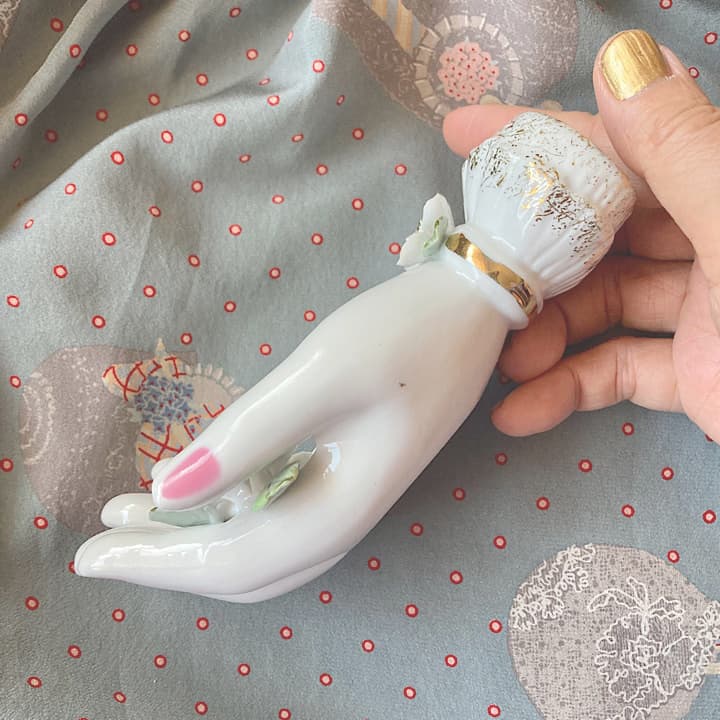 ポーセリン　ハンドトレイ