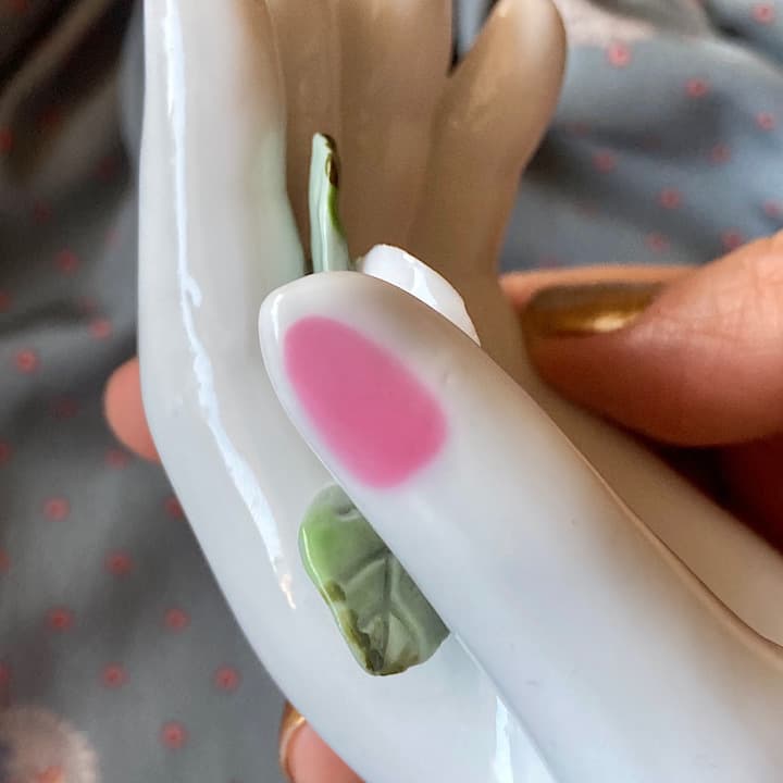 ポーセリン　ハンドトレイ