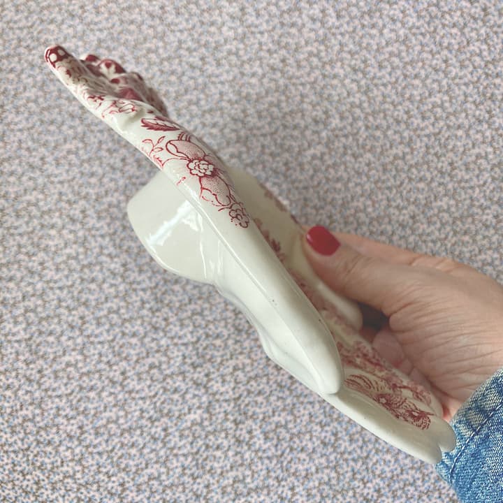 ポーセリン　ハンドトレイ