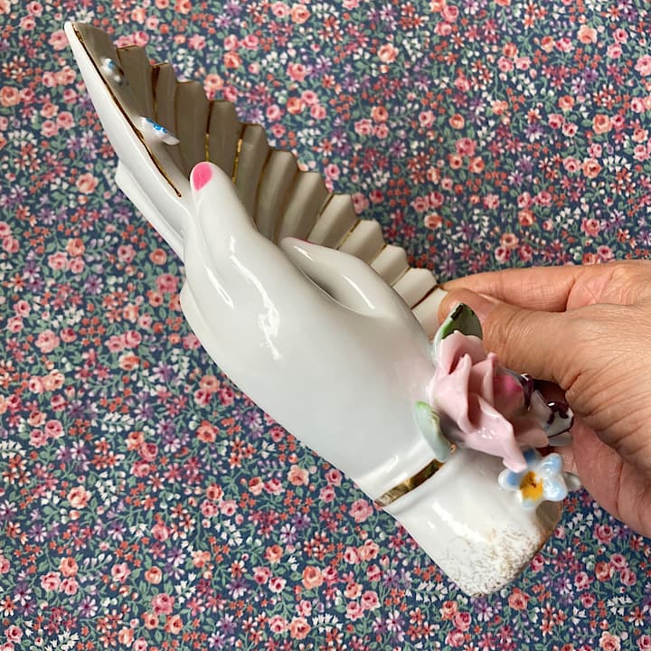 ポーセリン　ハンドトレイ