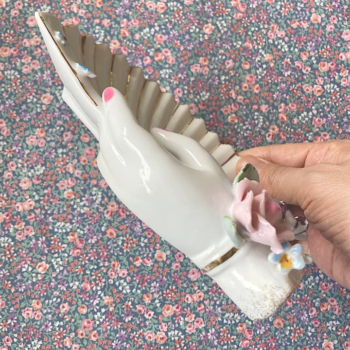 ポーセリン　ハンドトレイ