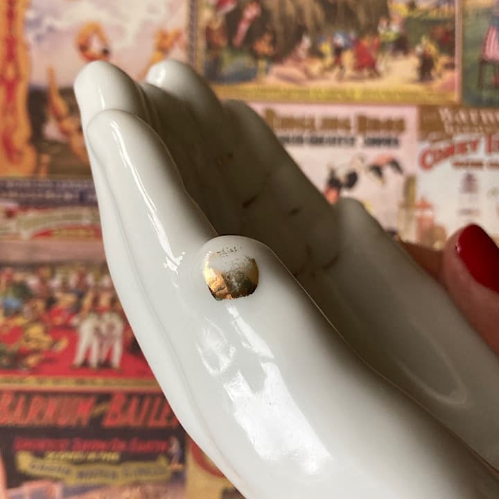 ポーセリン　ハンドトレイ