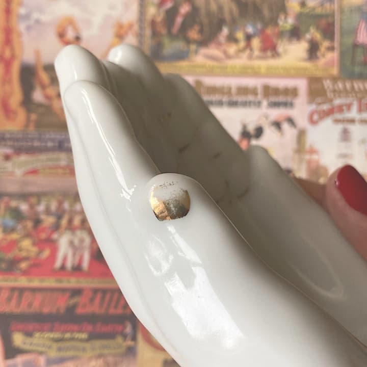 ポーセリン　ハンドトレイ