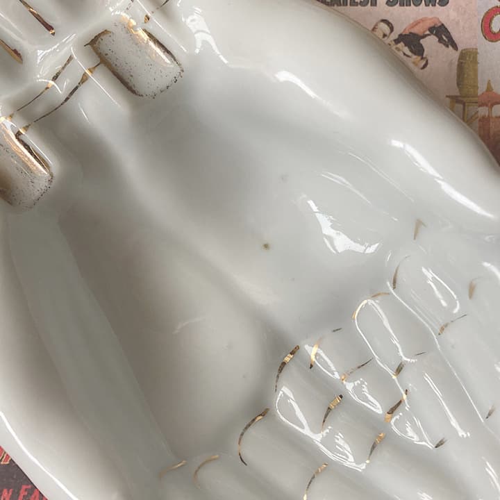 ポーセリン　ハンドトレイ