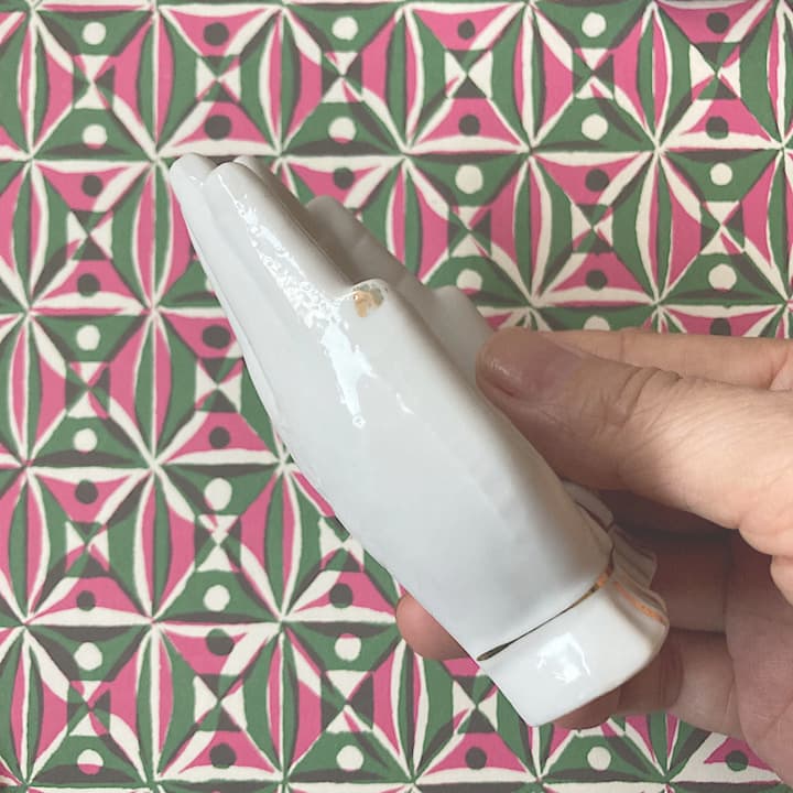 ポーセリン　ハンドトレイ