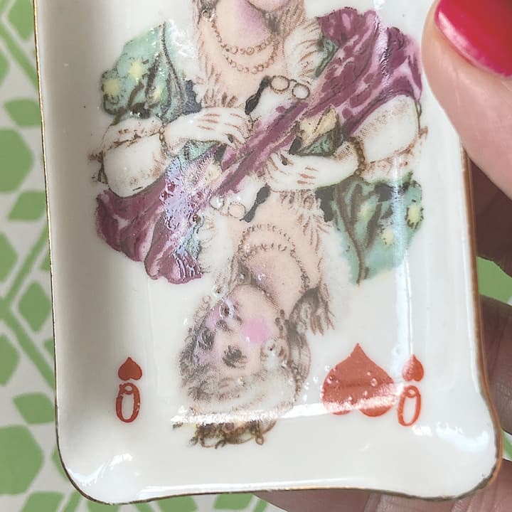 ポーセリン　ハンドトレイ