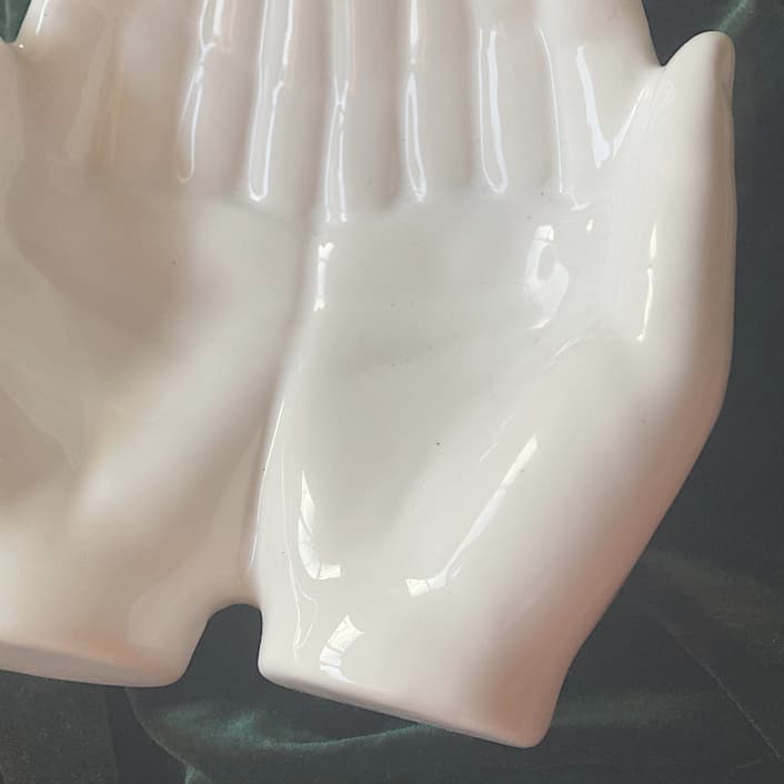 ポーセリン　ハンドトレイ