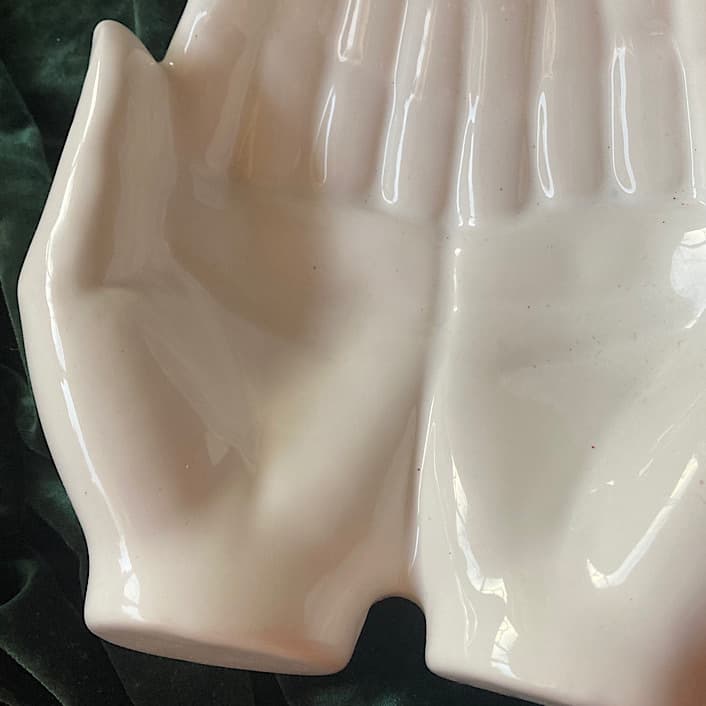 ポーセリン　ハンドトレイ