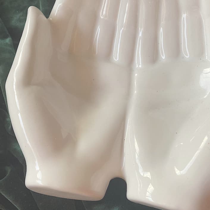 ポーセリン　ハンドトレイ