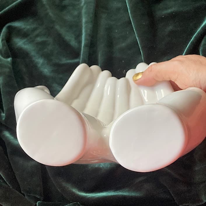 ポーセリン　ハンドトレイ