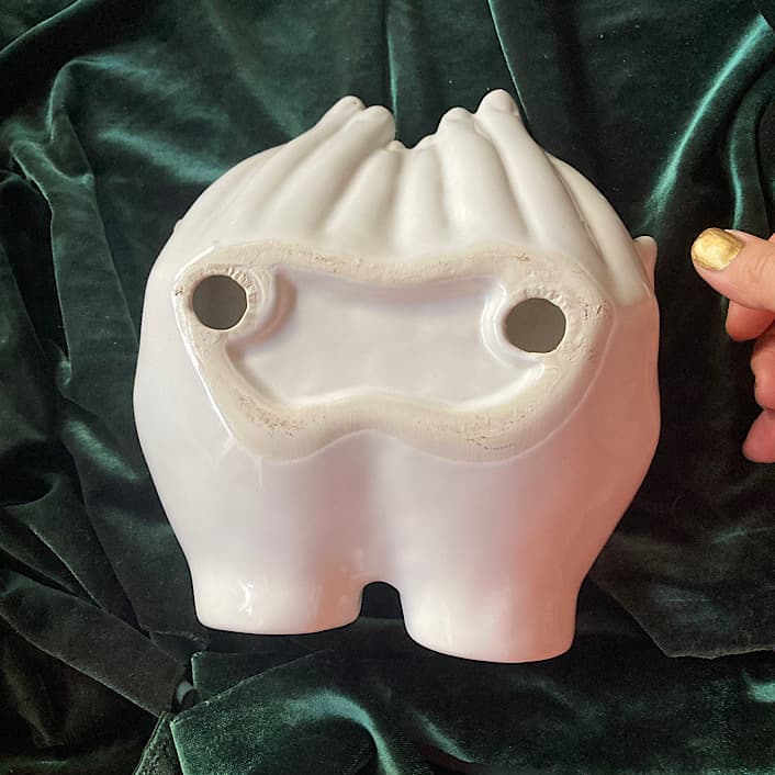 ポーセリン　ハンドトレイ